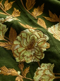 Alice and Olivia AKERS EMBROIDERED PANT