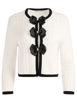 Alice and Olivia AKIRA BOW CARDIGAN