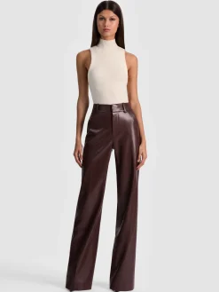 Alice and Olivia ALEXANDER VEGAN TROUSER