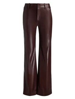 Alice and Olivia ALEXANDER VEGAN TROUSER