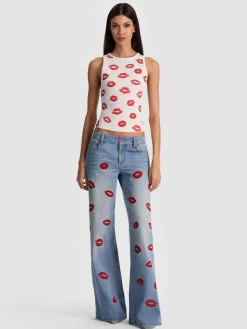 Alice and Olivia ALLEN TANK TOP