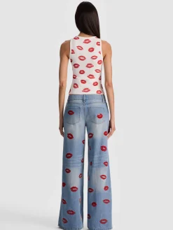 Alice and Olivia ALLEN TANK TOP