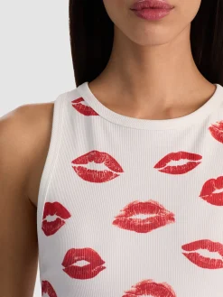 Alice and Olivia ALLEN TANK TOP