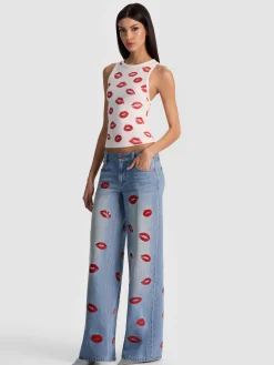 Alice and Olivia ALLEN TANK TOP