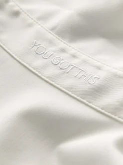 Alice and Olivia AMELIA BUTTON DOWN WITH LACE UP BACK