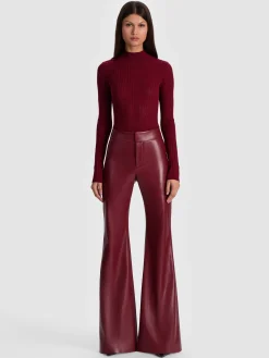 Alice and Olivia ANDREW VEGAN PANT