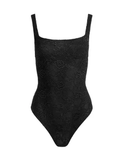 Alice and Olivia ANNIKA LACE BODYSUIT