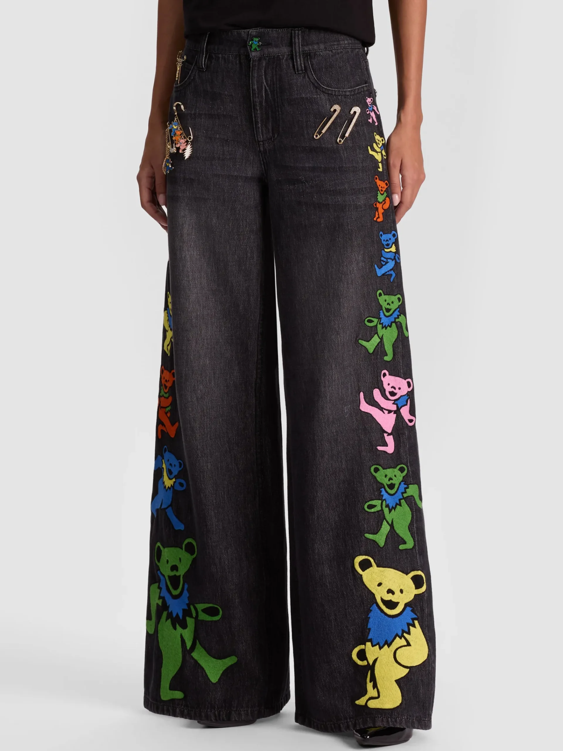 Alice and Olivia A+O X GRATEFUL DEAD AMAZING JEAN
