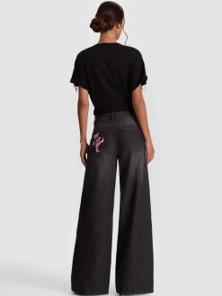 Alice and Olivia A+O X GRATEFUL DEAD AMAZING JEAN