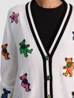 Alice and Olivia A+O X GRATEFUL DEAD BRADFORD CARDIGAN