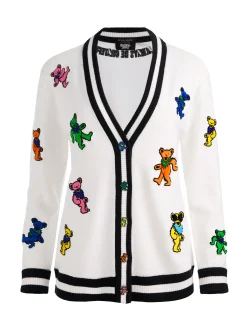 Alice and Olivia A+O X GRATEFUL DEAD BRADFORD CARDIGAN