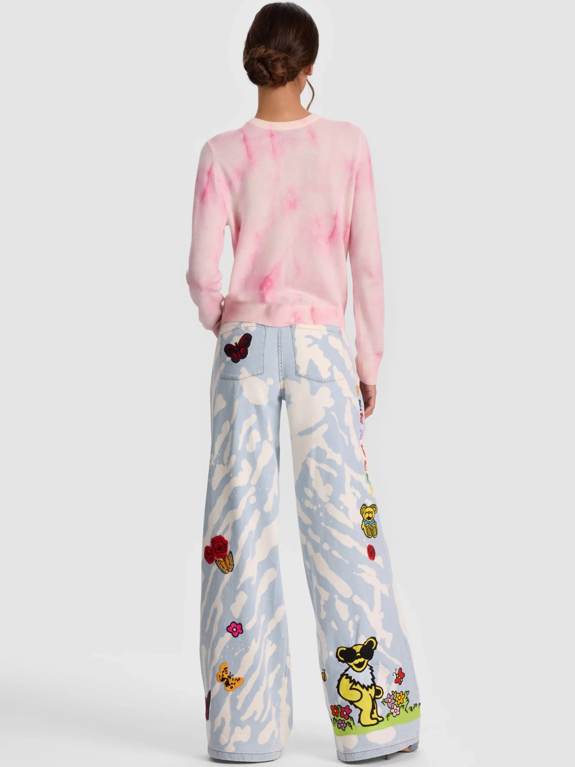Alice and Olivia A+O X GRATEFUL DEAD CAROLEE PULLOVER