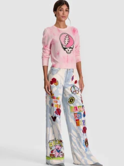 Alice and Olivia A+O X GRATEFUL DEAD CAROLEE PULLOVER
