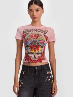 Alice and Olivia A+O X GRATEFUL DEAD TESS TEE