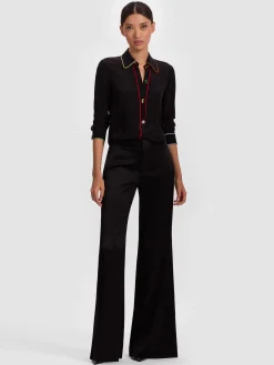 Alice and Olivia A+O X GRATEFUL DEAD WILLA BLOUSE