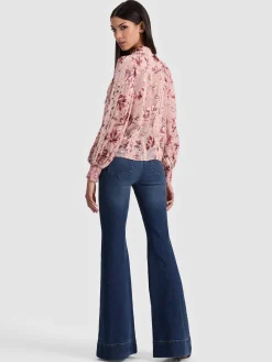 Alice and Olivia ARLETTE BLOUSE