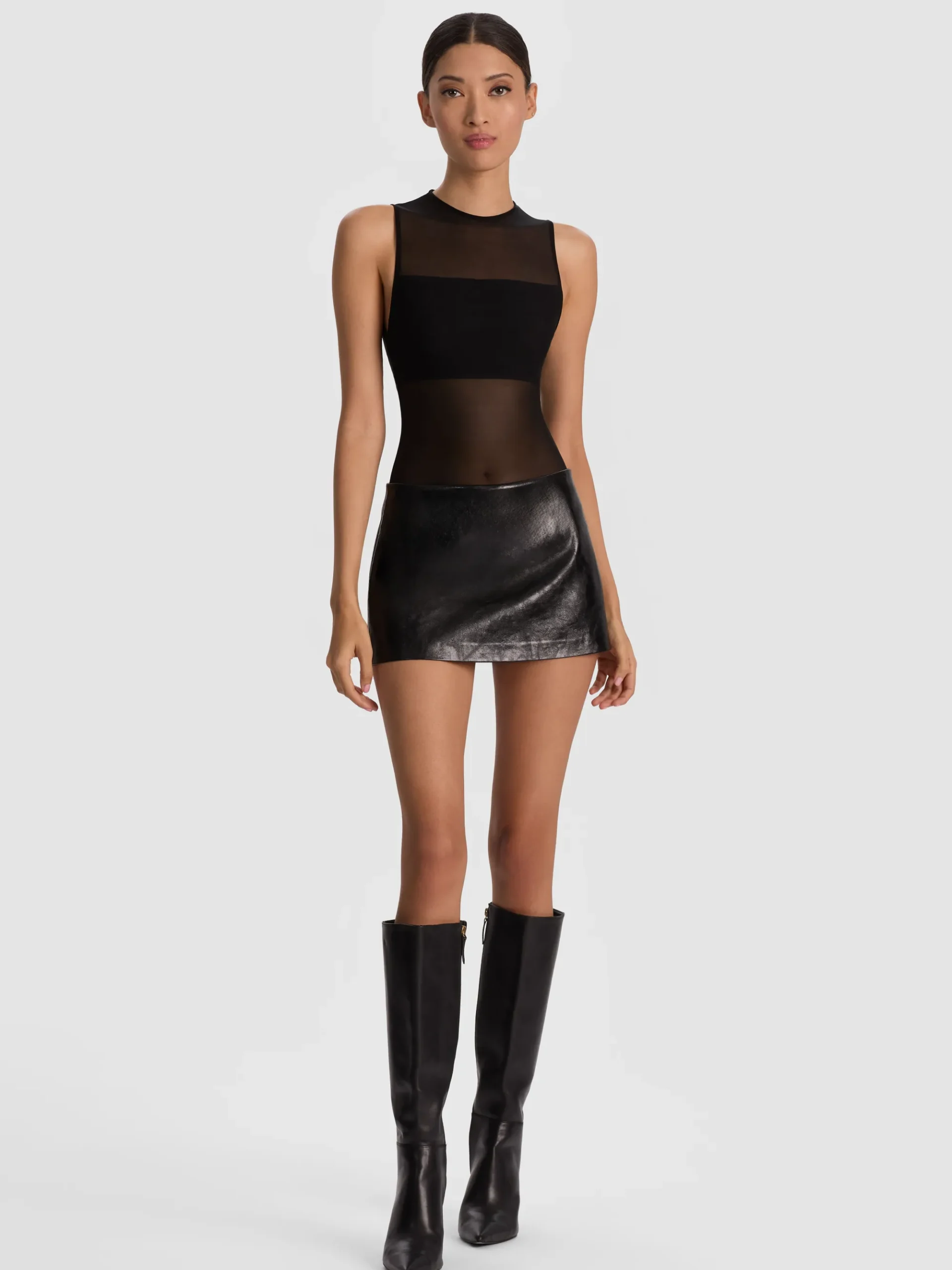 Alice and Olivia BANDEAU SLEEVELESS BODYSUIT