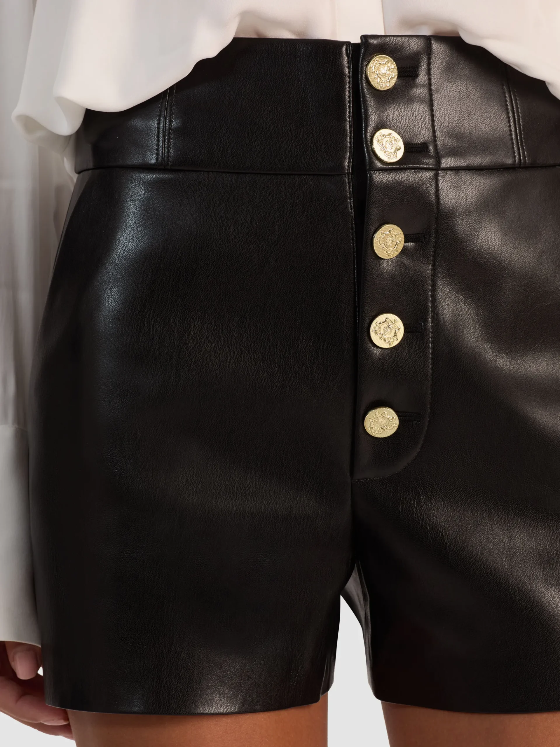 Alice and Olivia BAYLOR VEGAN CORSET SHORT