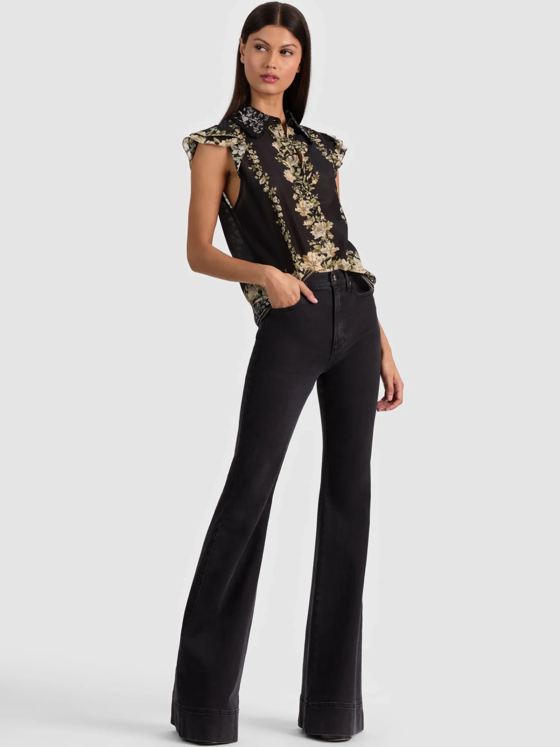 Alice and Olivia BEAUTIFUL JEAN