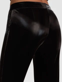 Alice and Olivia BELLA VEGAN BOOTCUT PANT