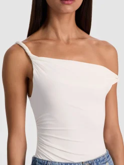 Alice and Olivia BIANCA TWISTED BODYSUIT