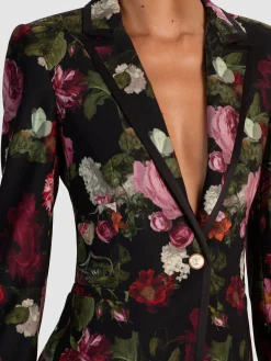 Alice and Olivia BREANN PRINTED BLAZER