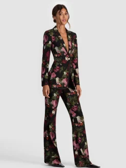 Alice and Olivia BREANN PRINTED BLAZER