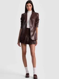 Alice and Olivia BREANN VEGAN BLAZER