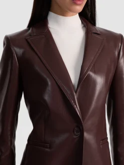 Alice and Olivia BREANN VEGAN BLAZER