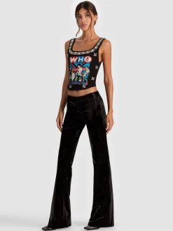Alice and Olivia BRESLIN BAND TEE CORSET