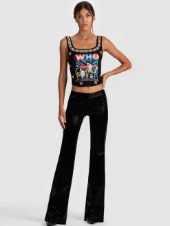 Alice and Olivia BRESLIN BAND TEE CORSET
