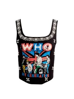 Alice and Olivia BRESLIN BAND TEE CORSET