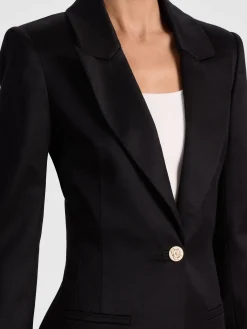 Alice and Olivia BURNS FITTED BLAZER