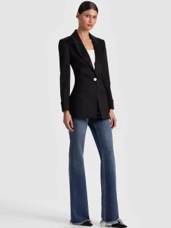 Alice and Olivia BURNS FITTED BLAZER