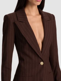 Alice and Olivia BURNS FITTED BLAZER