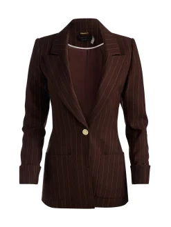 Alice and Olivia BURNS FITTED BLAZER