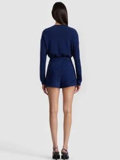 Alice and Olivia CADY SUEDE SHORT