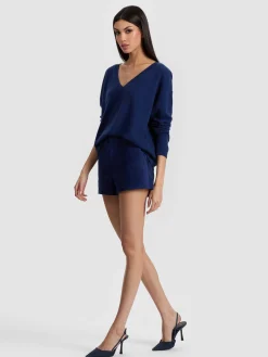 Alice and Olivia CADY SUEDE SHORT