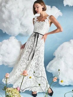 Alice and Olivia CALLA LACE MAXI DRESS