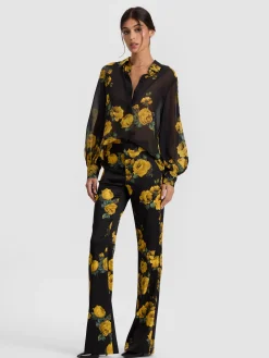 Alice and Olivia CANDACE BLOUSE