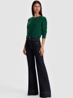 Alice and Olivia CAROLEE CASHMERE PULLOVER