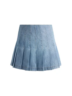 Alice and Olivia CARTER DENIM SKIRT