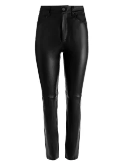 Alice and Olivia CASEY LEATHER ANKLE PANT