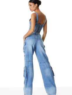 Alice and Olivia CAY CARGO JEAN