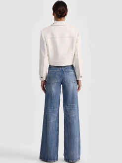 Alice and Olivia CHLOE TWEED JACKET