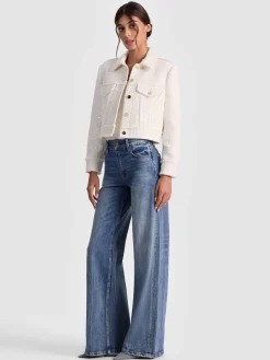 Alice and Olivia CHLOE TWEED JACKET