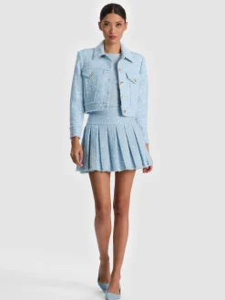 Alice and Olivia CHLOE TWEED JACKET