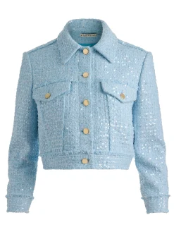 Alice and Olivia CHLOE TWEED JACKET