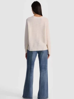 Alice and Olivia COLIN CASHMERE CREWNECK