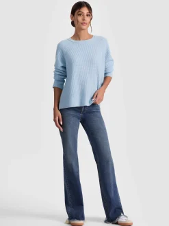 Alice and Olivia COLIN CASHMERE CREWNECK